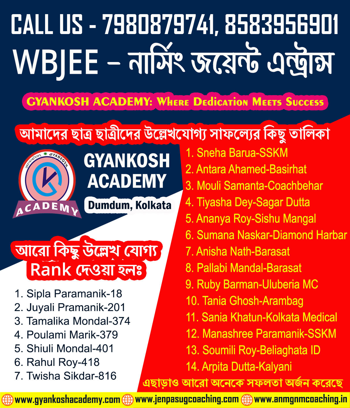Nursing Coaching Center in Kolkta